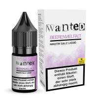 Wanted Overdosed Beerenvielfalt Nikotinsalz-Liquid 10 ml