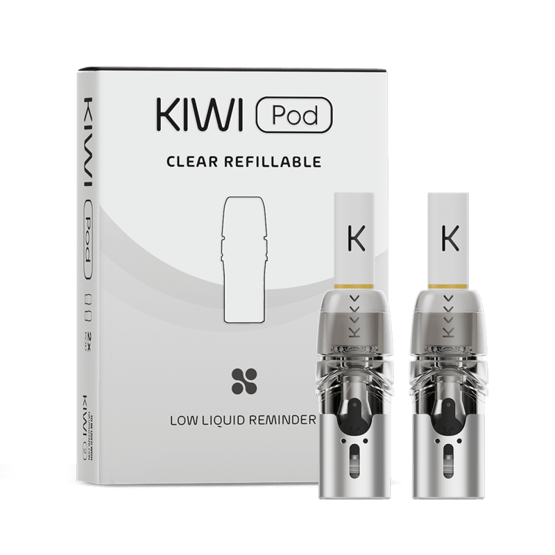 KIWI 2 - Pod inkl. Filter Tip Transparent 0,8 Ohm