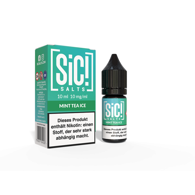 SIC Nikotinsalz Mint Tea Ice 10ml Liquid 10mg