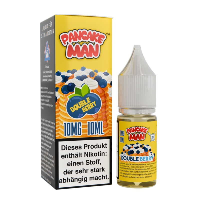 Pancake Man Double Berry Nikotinsalz Liquid