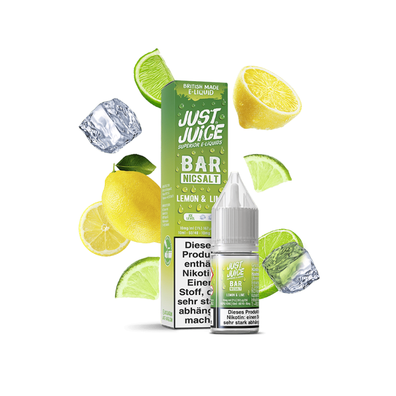 Liquid Lemon & Lime - Just Juice Bar Nikotinsalz