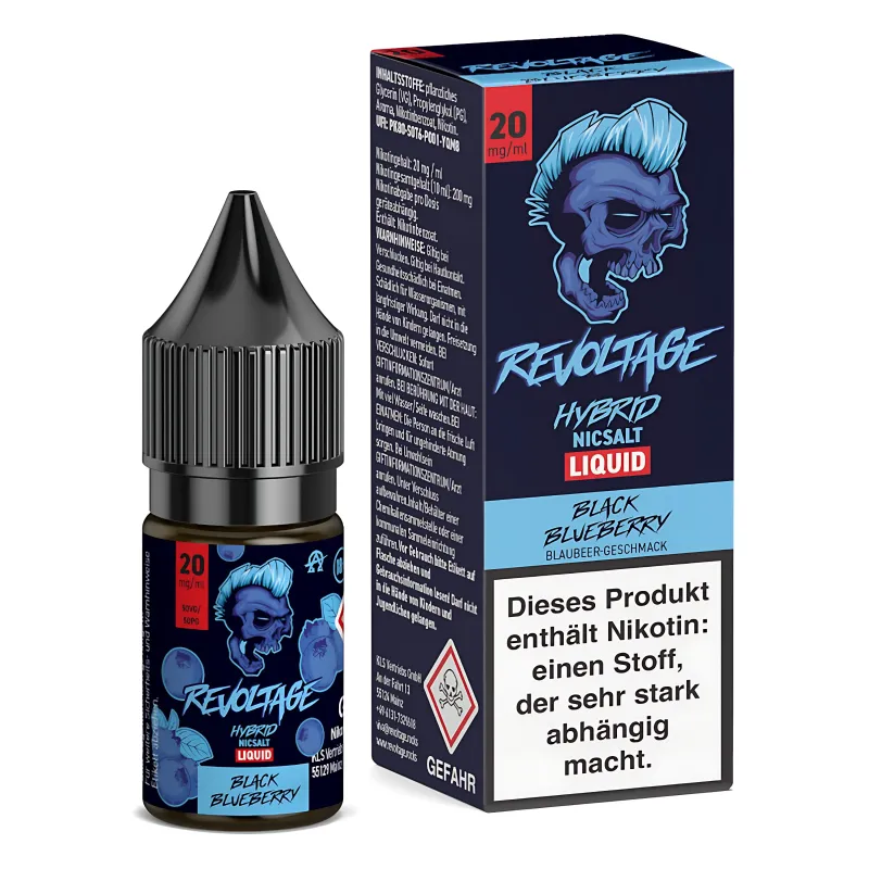 Liquid Black Blueberry - Revoltage Nikotinsalz 20mg