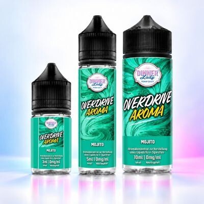 Dinner Lady Overdrive Mojito Longfill-Aroma in 30 ml, 60 ml und 120 ml Flasche