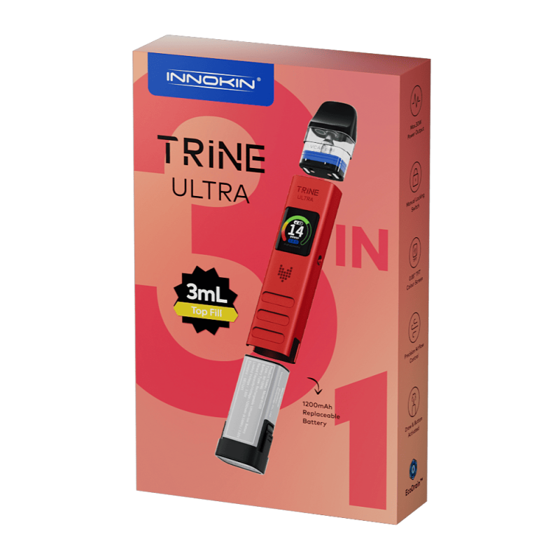 Innokin Trine Ultra Kit Crimson Red