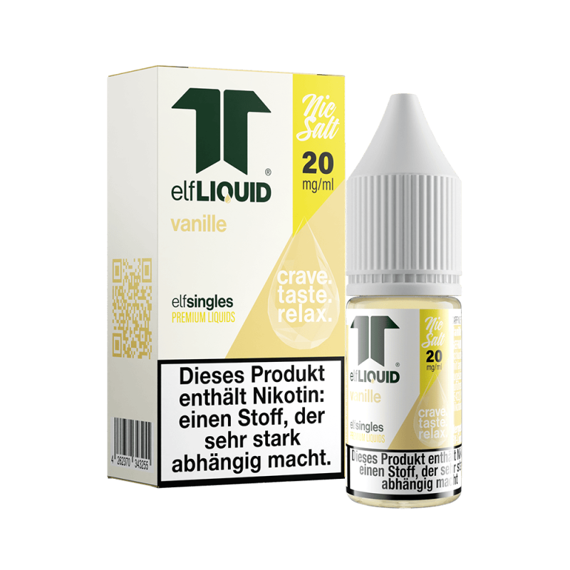 Elf-Liquid - Vanille - Nikotinsalz Liquid 20mg