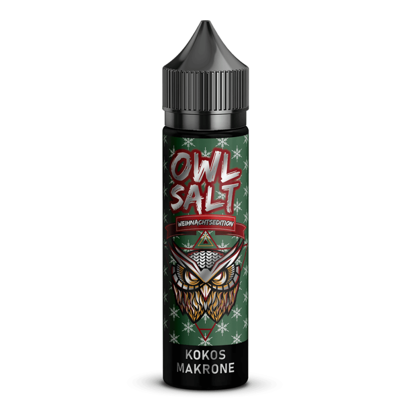 OWL Salt Kokosmakrone Longfill Aroma Weihnachtsedition