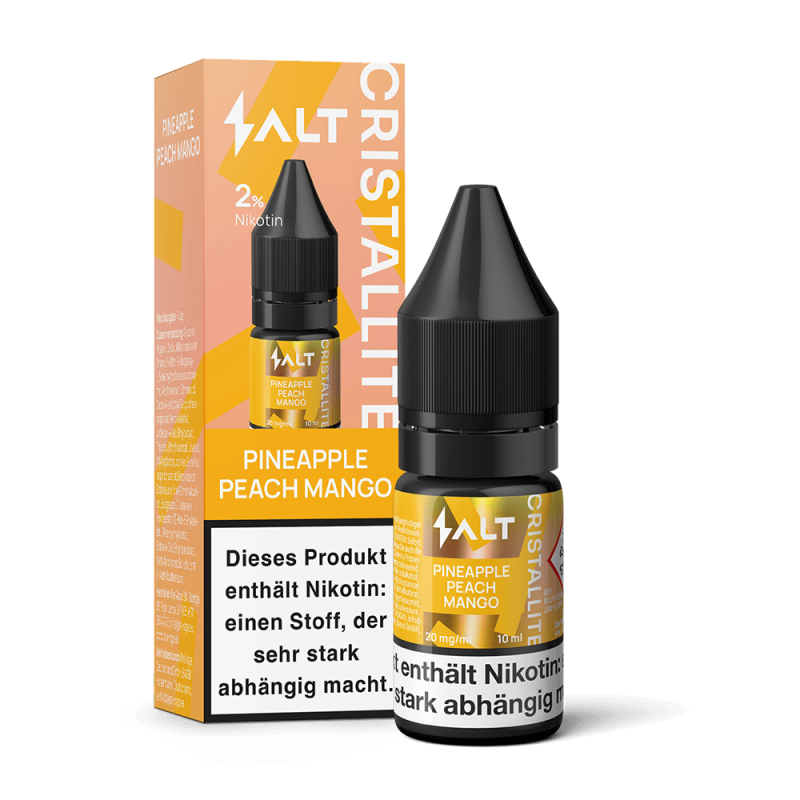 SALT Cristallite Nikotinsalz - Pineapple Peach Mango - 10ml Liquid 20mg  C