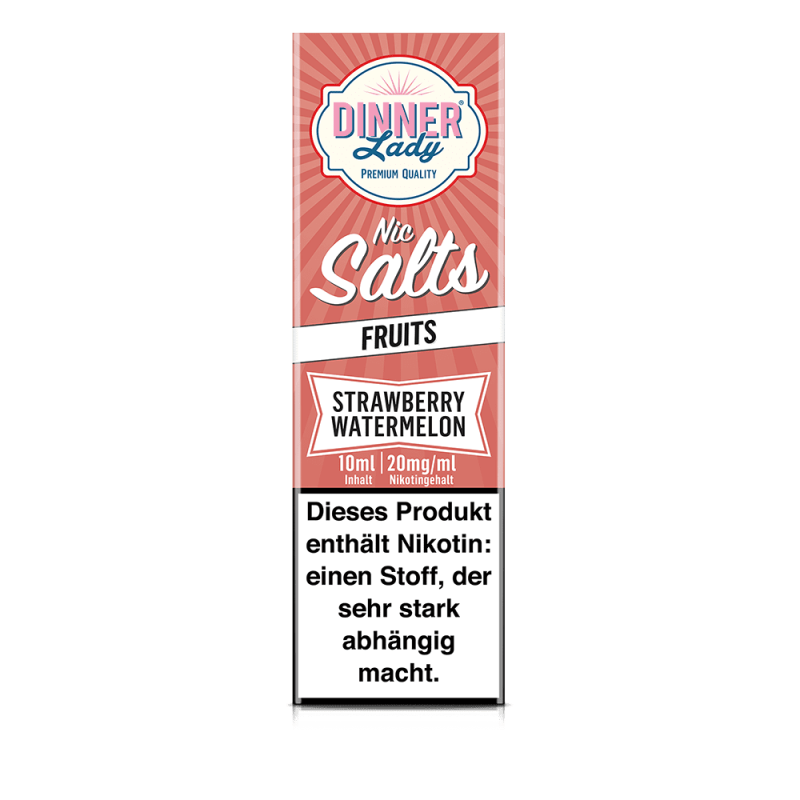 Liquid Strawberry Watermelon - Dinner Lady Nikotinsalz 20mg