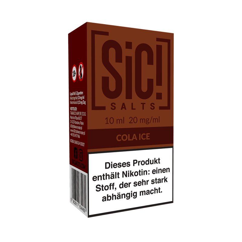 Liquid Cola Ice - SIC Nikotinsalz 20mg