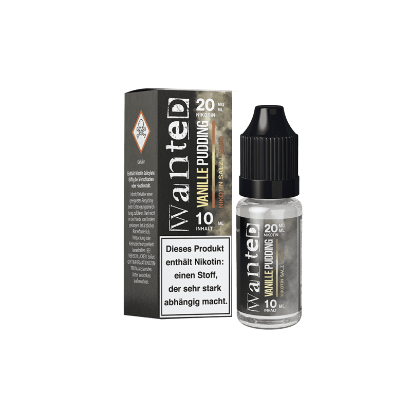 Liquid Vanillepudding - Wanted Overdosed Nikotinsalz 20mg