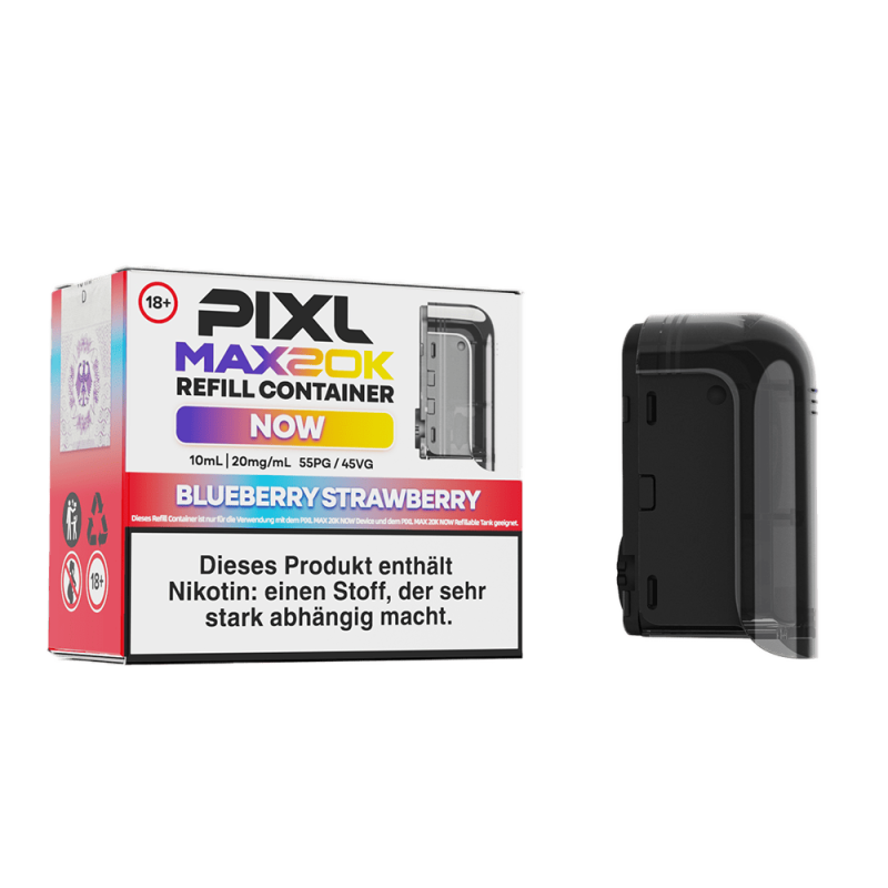 PIXL MAX 20K Blueberry Strawberry Liquid-Pod 10 ml - 20 mg Nikotinsalz