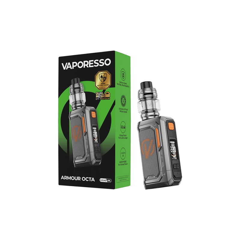 Vaporesso Armour Octa Kit Titanium Grey
