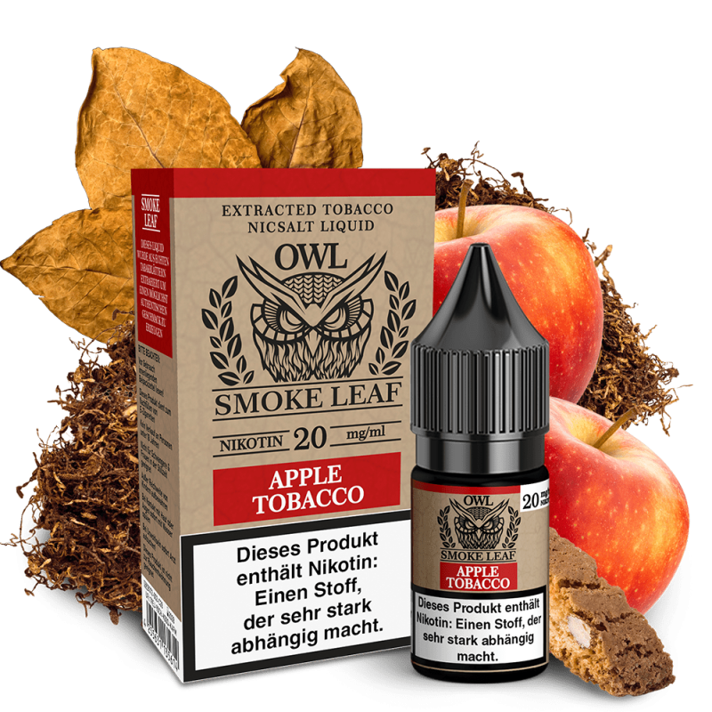 Liquid Apple Tobacco - OWL Smoke Leaf Nikotinsalz
