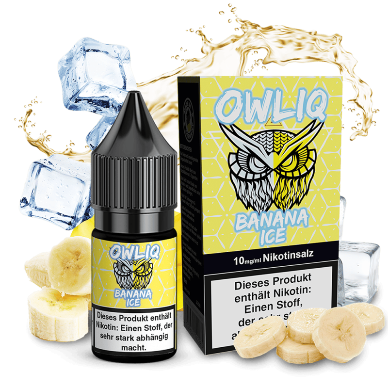 Liquid Banana Ice - OWLIQ Nikotinsalz 10mg