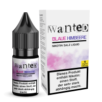 Wanted Overdosed Blaue Himbeere Nikotinsalz-Liquid 10 ml