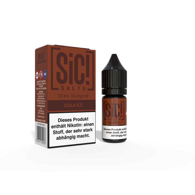 SIC Nikotinsalz Cola Ice 10ml Liquid 10mg