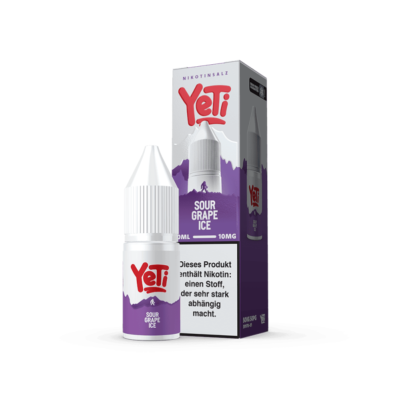 Liquid Sour Grape Ice - Yeti Summit Nikotinsalz 10mg