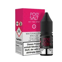 Liquid Watermelon Breeze - Pod Salt Core Nikotinsalz