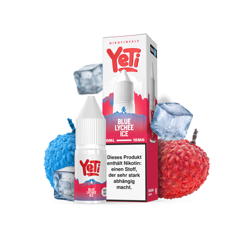 Yeti Summit Nikotinsalz - Blue Lychee Ice - Overdosed 10mg
