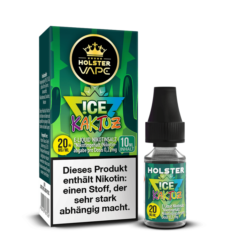 Holster Nikotinsalz - Ice Kaktuz - Liquid 20mg