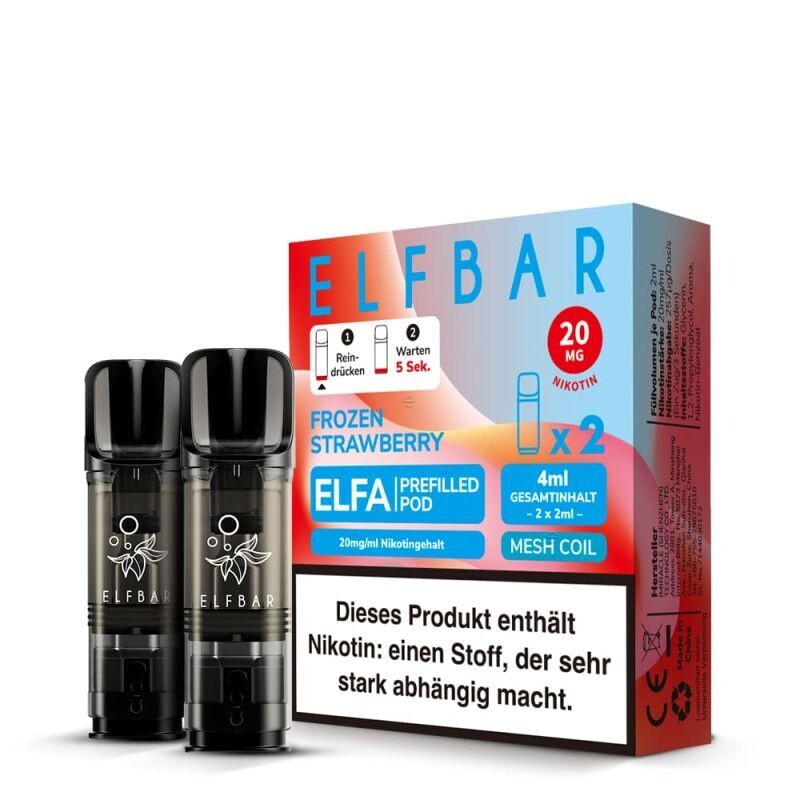 Elfbar Elfa Pods Frozen Strawberry 20mg Nikotinsalz (2 ml)