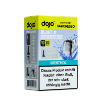 Vaporesso dojo Blast X Einweg Pod - Menthol - 20mg