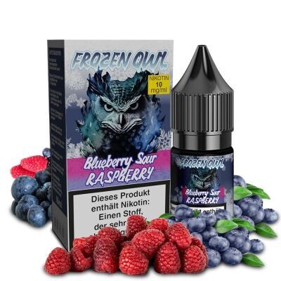 Liquid Blueberry Sour Raspberry - Frozen OWL Nikotinsalz