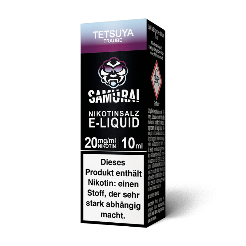 Liquid Tetsuya Traube - Samurai Nikotinsalz 20mg