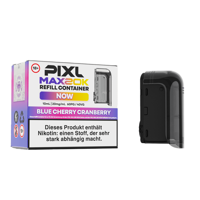 PIXL MAX 20K Blue Cherry Cranberry Liquid-Pod 10 ml - 20 mg Nikotinsalz
