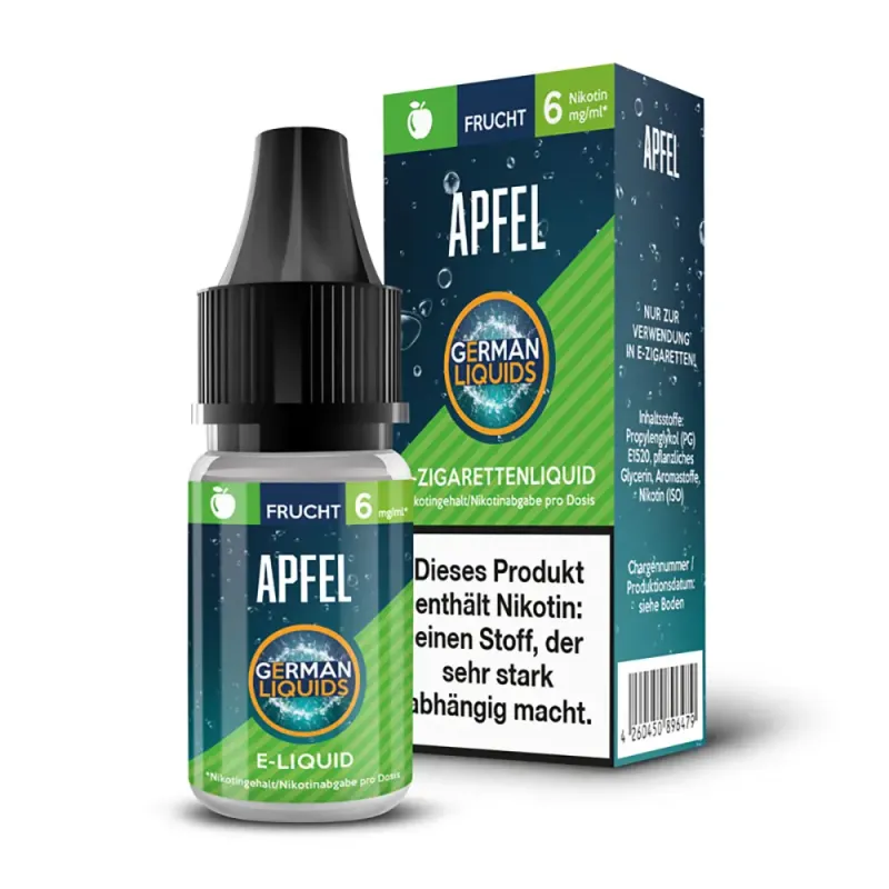 Liquid Apfel V2 6mg - German Liquids