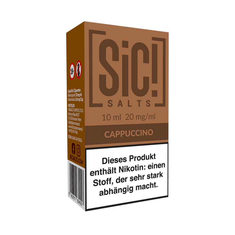 Liquid Cappuccino - SIC Nikotinsalz 20mg