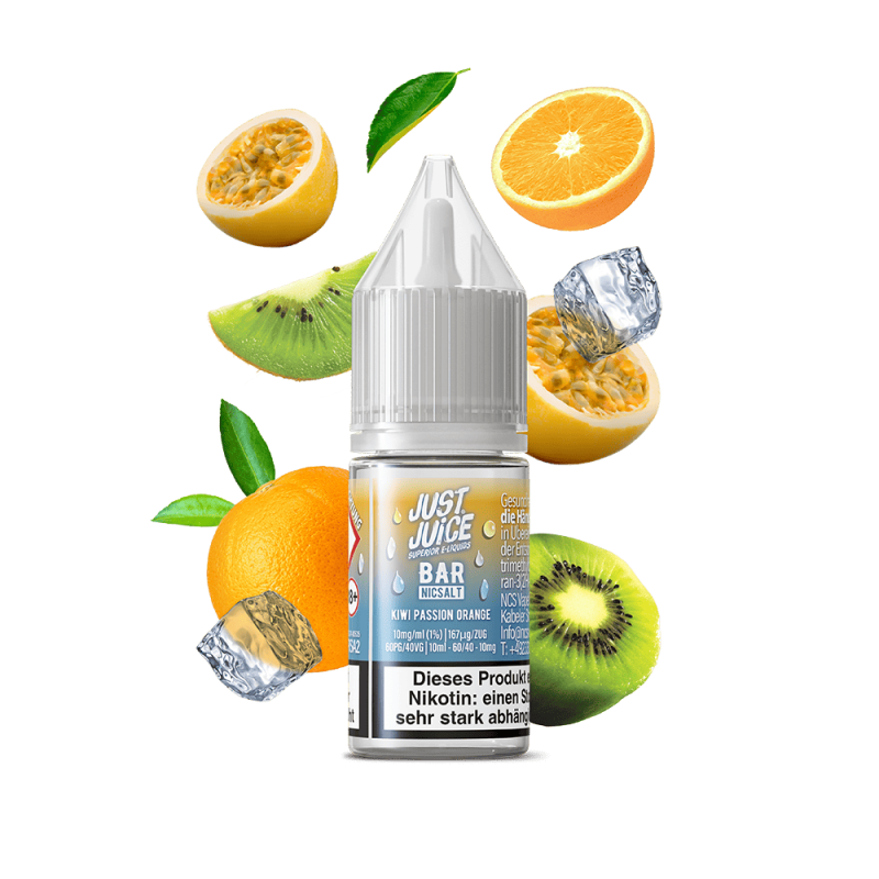 Liquid Kiwi Passion Orange - Just Juice Bar Nikotinsalz