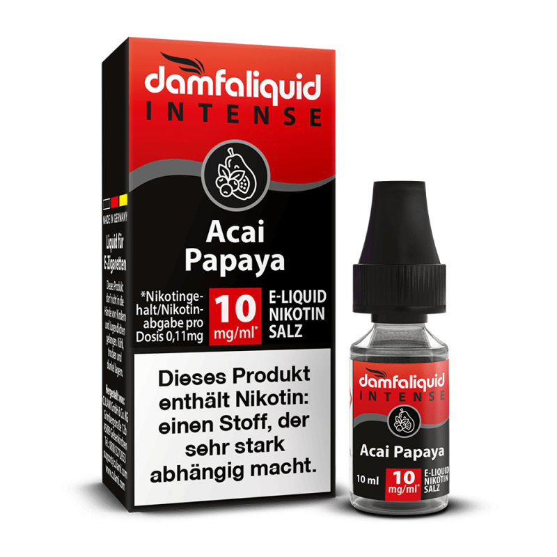 damfaliquid Nikotinsalz Acai Papaya INTENSE