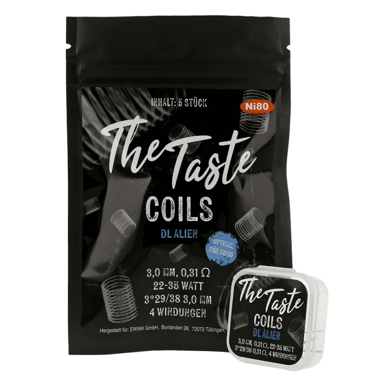 The Taste DL Alien 0,31 Ohm - Ni80
