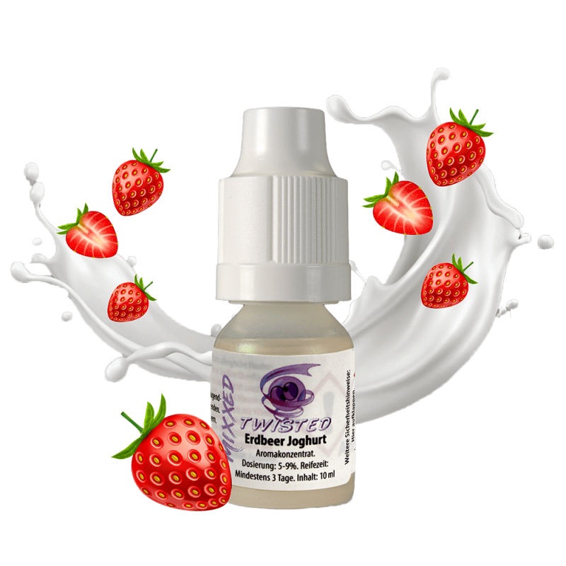Twisted Erdbeer Joghurt Aroma 10 ml