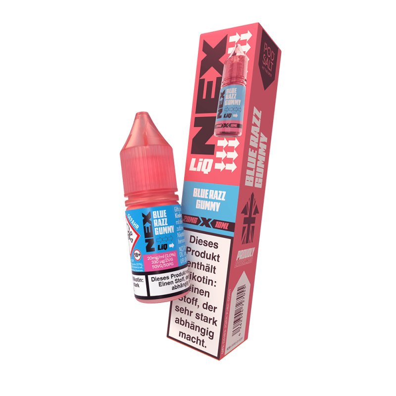 Liquid Blue Razz Gummy - Nex Liq Nikotinsalz 20mg