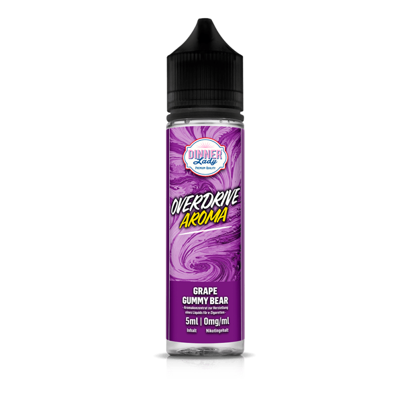 Dinner Lady Overdrive - Grape Gummy Bear - 5ml
