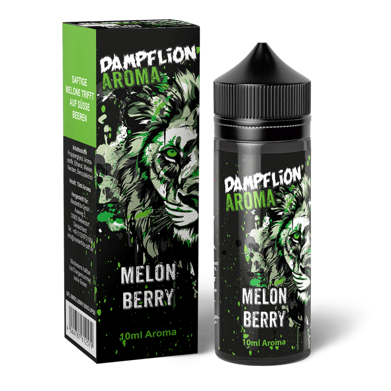 Dampflion Intense Longfill - Melonberry - 10ml Aroma in 120ml Flasche  C