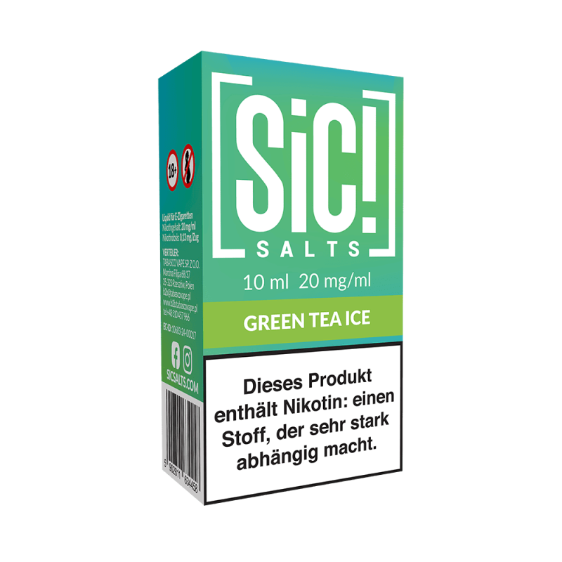 Liquid Green Tea Ice - SIC Nikotinsalz 20mg