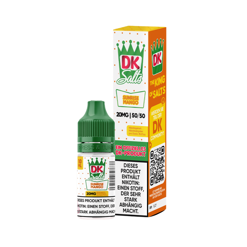 DK Salts Nikotinsalz - Sunrise Mango - Liquid 20mg 10ml